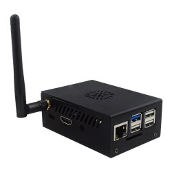 METAL CASE (with Cooling Fan External Antenna and Heatsink) for Orange Pi 4A  Orange Pi 3B V2.1